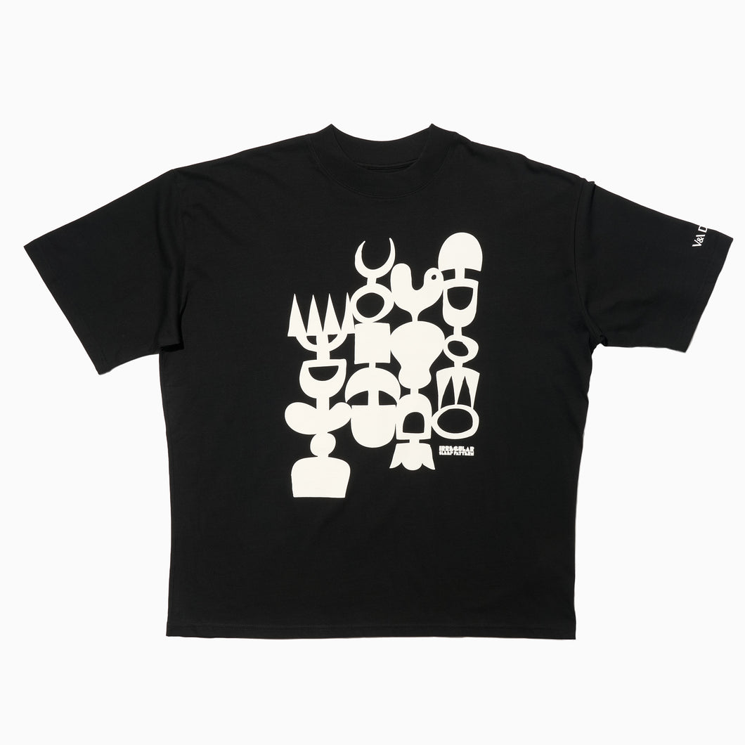 irregular sleep pattern t-shirt black v&a dundee 