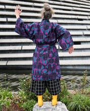 Load image into Gallery viewer, Gardening Robe in Dreamstalk Midnight Garden by Irregular Sleep Pattern
