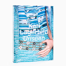 Load image into Gallery viewer, Book cover of 'Karl Lagerfeld Unseen' by Robert Farer with a hand holding jewelry.
