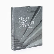 Load image into Gallery viewer, Cover of Kengo Kuma Complete Works architecture book by Kenneth Frampton featuring the Japanese architect behind V&amp;A Dundee.
