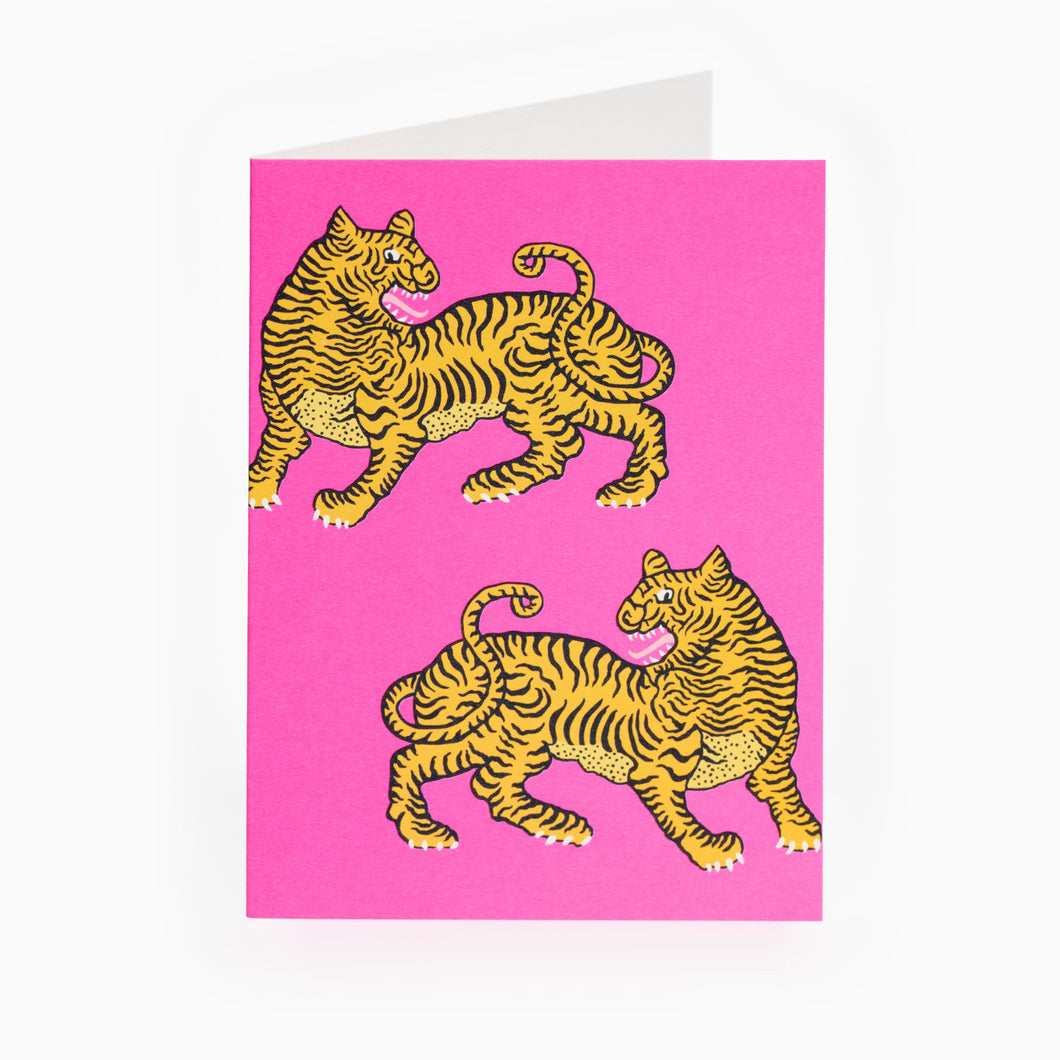 Bengal Tiger Greetings Card