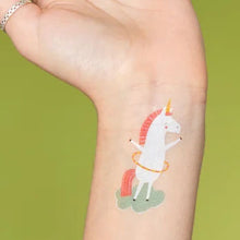 Load image into Gallery viewer, Magical Unicorn Temporary Tattoos
