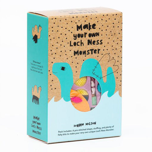 donna wilson make your own loch ness monster sewing kit