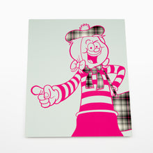 Load image into Gallery viewer, minnie the minx poster art print
