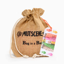 Load image into Gallery viewer, Nutscene Bag in a Bag (crochet your own string bag kit)
