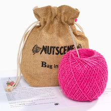 Load image into Gallery viewer, Nutscene Bag in a Bag (crochet your own string bag kit)
