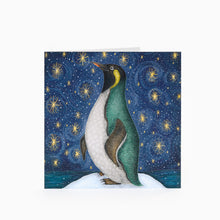 Load image into Gallery viewer, Penguins and Stars Christmas Cards
