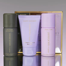 Load image into Gallery viewer, Sam McKnight mini hair products including texture mist, hairspray and nourishing balm
