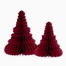 Load image into Gallery viewer, Wine Honeycomb Tree Standing Decoration (set of 2)
