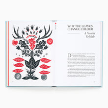 Load image into Gallery viewer, Illustrated pages from Seasonal Folktales by Morvern Graham featuring Celtic and Nordic folklore
