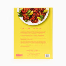 Load image into Gallery viewer, Back cover of Seasonal Snacks by Gabriella English
