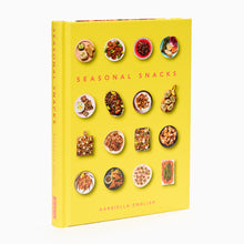 Load image into Gallery viewer, Front cover of Seasonal Snacks cookbook by Gabriella English
