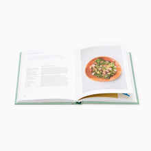 Load image into Gallery viewer, book &#39;Seasonal Salads&#39; Inside pages showing recipe
