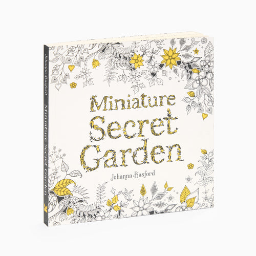 johanna basford miniature secret garden floral adult colouring book