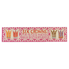 Load image into Gallery viewer, Six Crowns by Cambridge Imprint in patterned paper packaging
