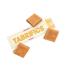 Load image into Gallery viewer, Tabrifics Original Scottish tablet confectionery in branded gift packaging
