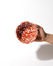 Load image into Gallery viewer, Terracotta Splatter Enamel Snack Bowl by Yod &amp; Co
