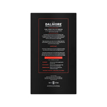 Load image into Gallery viewer, Back view of The Dalmore Portfolio Series 3 presentation box showing whisky detail
