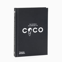 Load image into Gallery viewer, The World According to Coco book black hardback cover Chanel quotes
