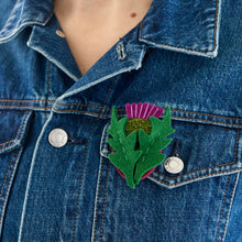 Load image into Gallery viewer, Thistle Brooch by Lynsey Walters
