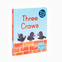 Load image into Gallery viewer, Three Craws Book front cover showing three baby birds 
