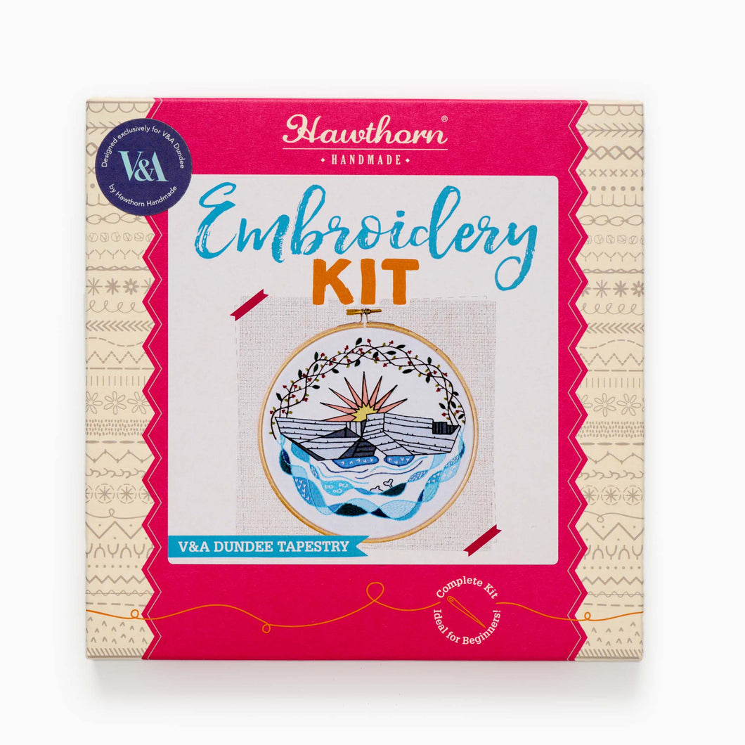 V&A Dundee Tapestry Embroidery Kit