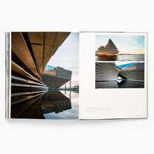 Load image into Gallery viewer, Architectural view of V&amp;A Dundee building designed by Kengo Kuma featured in the book.
