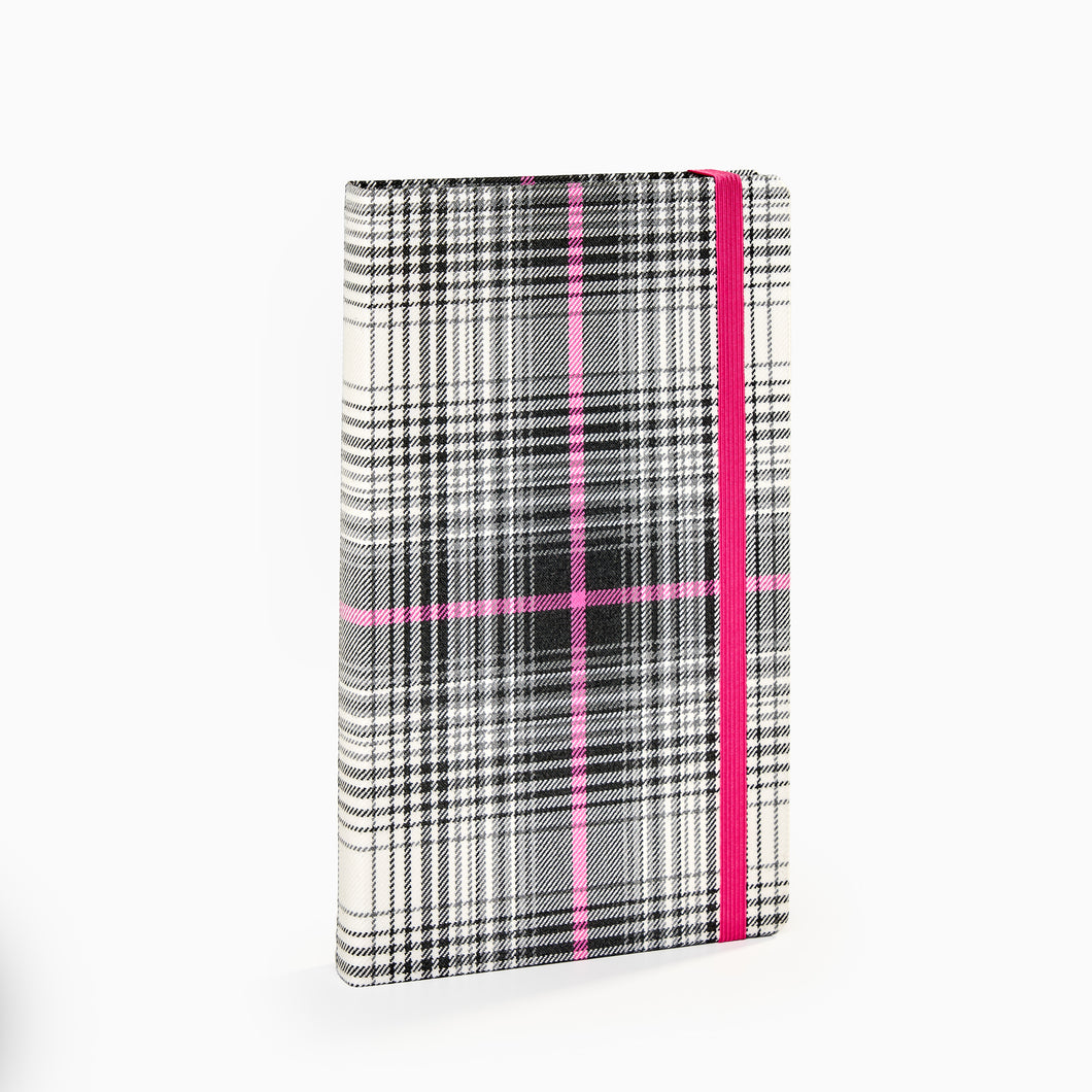 Scottish Tartan A5 Refillable Notebook | Waverley Journal Pink – V&A ...