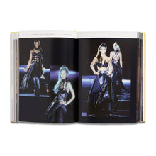 Load image into Gallery viewer, Interior spread from Versace Catwalk: The Complete Collections showing dramatic Versace catwalk looks and designer fashion
