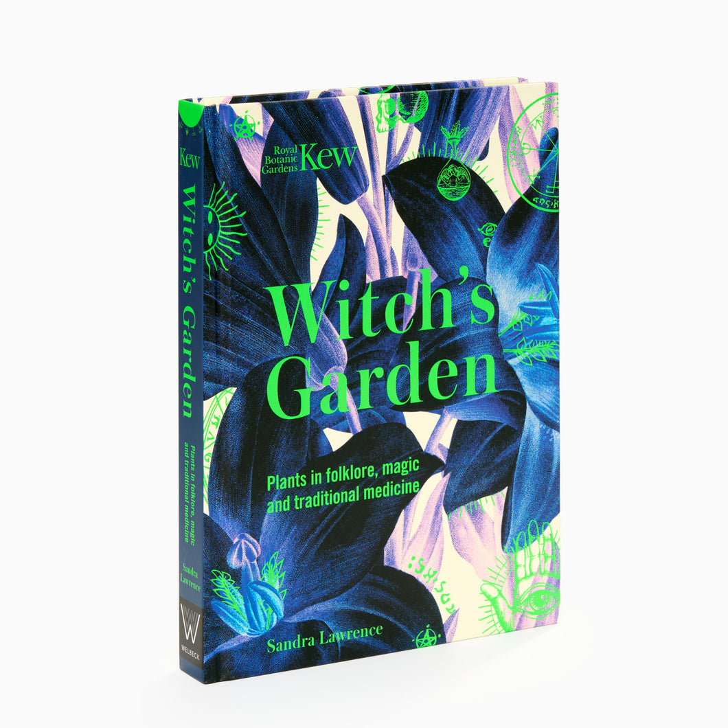 witch's garden book by royal botanic gardens kew front cover