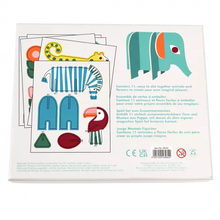 Load image into Gallery viewer, Children's educational toy packaging with animal illustrations on a white background
