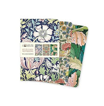 Load image into Gallery viewer, william morris notebook set 

