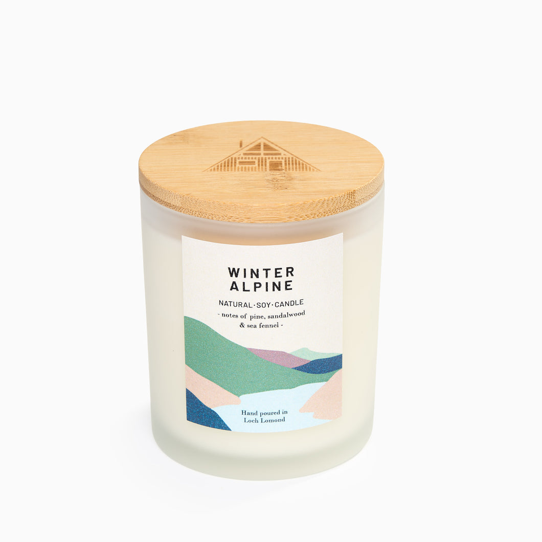 Winter Alpine Scented Candle by Ocoee House