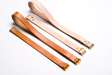 Load image into Gallery viewer, Furoshiki Oak Bark Tan Leather Cross Body Strap
