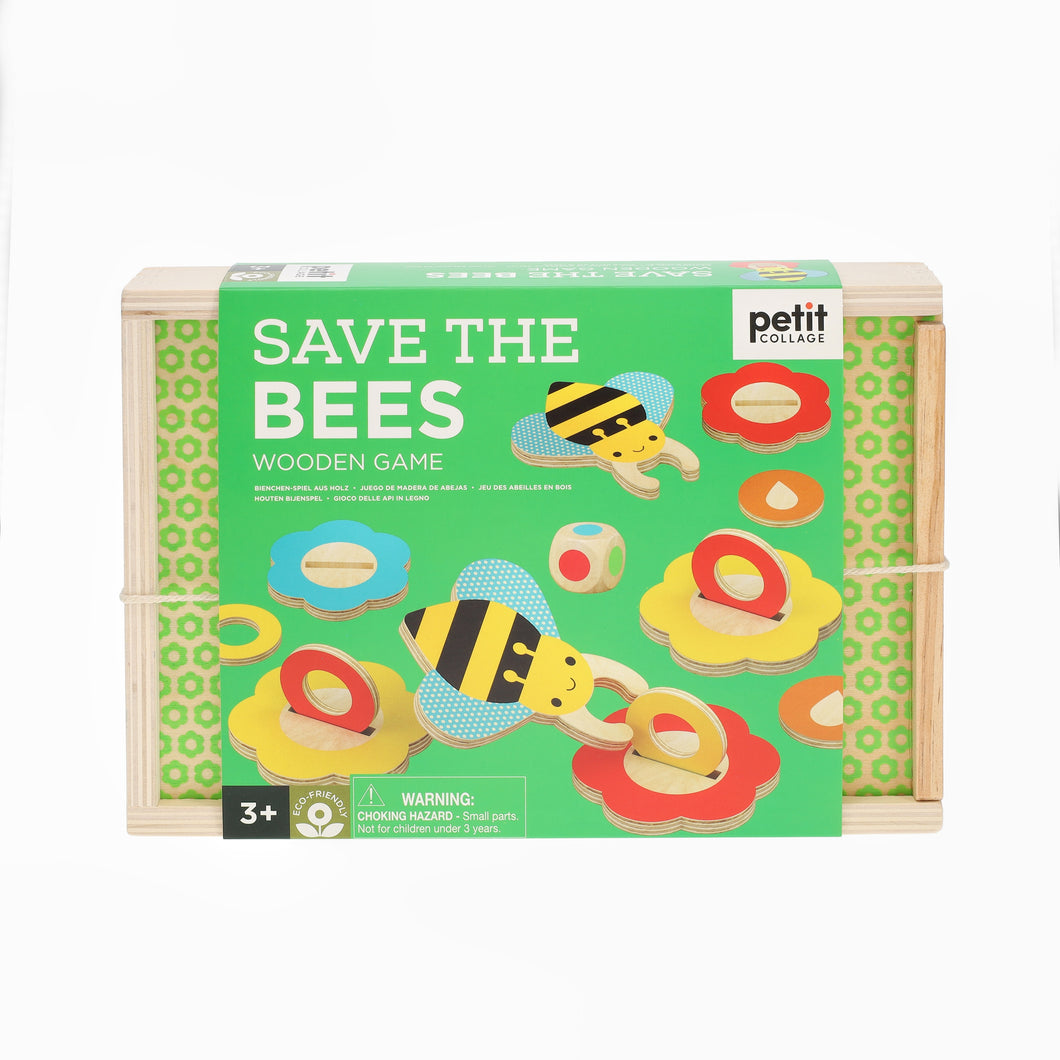 Save The Bees Wooden Game