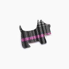 Load image into Gallery viewer, V&amp;A Dundee Tartan Scottie Dog Brooch
