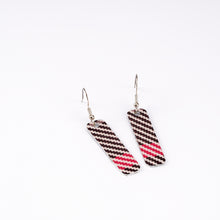 Load image into Gallery viewer, V&amp;A Dundee Tartan Diagonal Check Earrings
