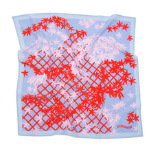 Load image into Gallery viewer, Furoshiki scarf in blue red pink
