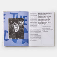 Load image into Gallery viewer, Open spread of Us &amp; Our Planet by IKEA featuring photography and editorial text on sustainable living and environmental impact.
