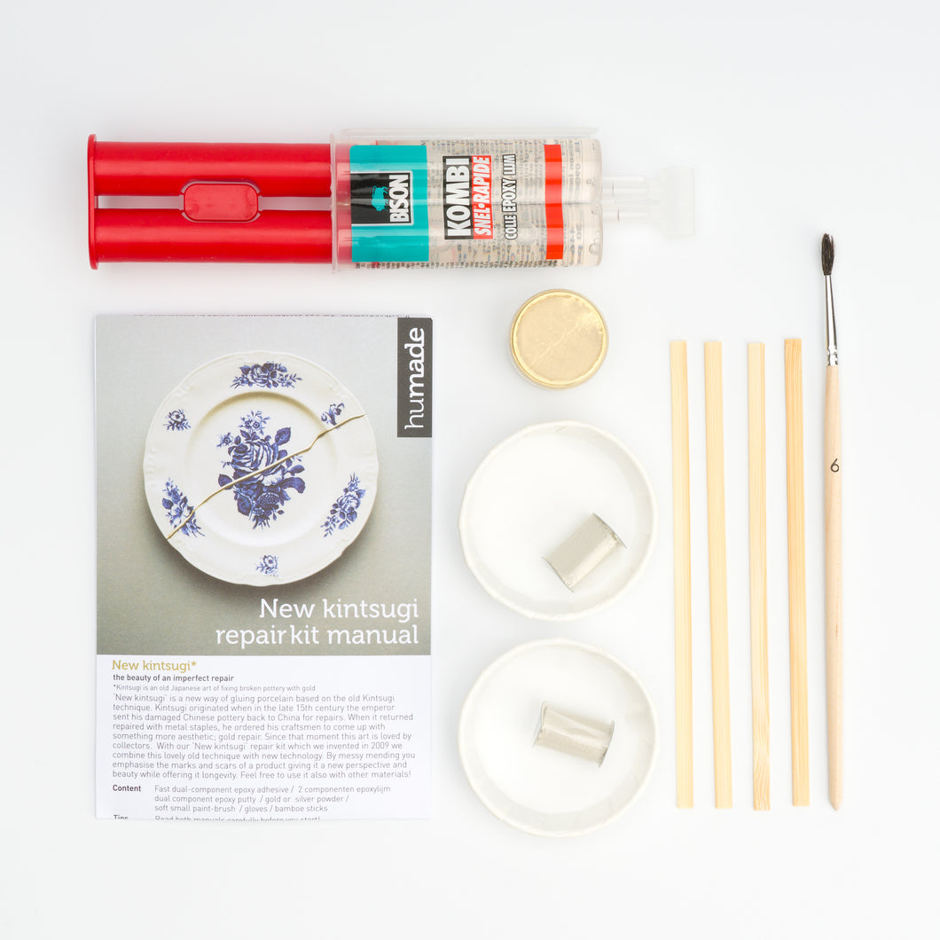 kintsugi repair kit gold packaging box