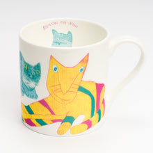 Load image into Gallery viewer, cat mug china 
