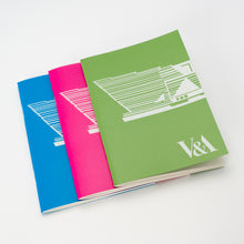 Load image into Gallery viewer, V&amp;A Dundee A5 Sketchbook by Susie Wright
