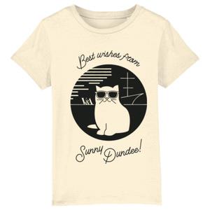 Sunny Dundee T-shirt Cream Cat