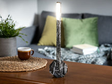 Load image into Gallery viewer, Gingko Black Marble Octagon One Desk Lamp
