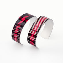 Load image into Gallery viewer, V&amp;A Tartan Cuff Bracelet
