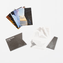 Load image into Gallery viewer, Postcard set celebrating the architecture of V&amp;A Dundee designed by architect Kengo Kuma.
