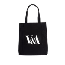 Load image into Gallery viewer, Cotton tote bag printed with the architectural sketch of the V&amp;A Dundee building by Kengo Kuma.
